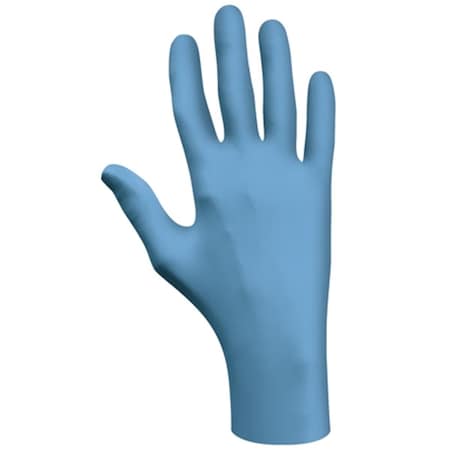 Best Glove 7500PF, Disposable Gloves, 4 mil Palm, Nitrile, Powder-Free, XXL, 100 PK, Blue 845-7500PFXXL